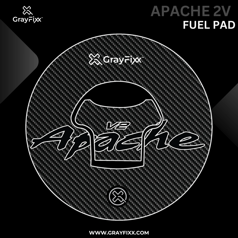 Apache RTR 2V Fuel Pad | Premium 3D Gel Fuel Pad, Pack of 1
